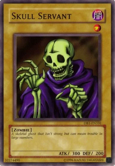 Skull Servant DB1-EN101