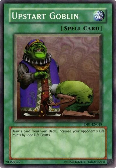 Upstart Goblin DB1-EN018