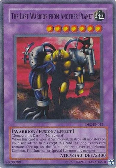 The Last Warrior from Another Planet DB2-EN012