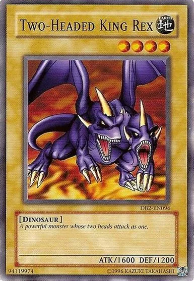 Two-Headed King Rex DB2-EN096