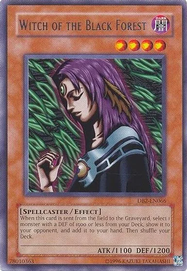 Witch of the Black Forest DB2-EN066