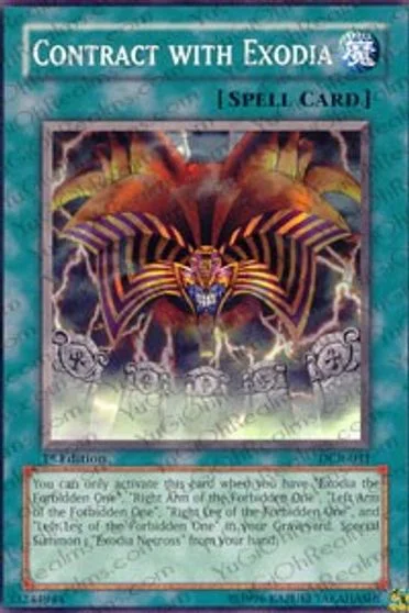 Contract with Exodia [1st Edition] DCR-031