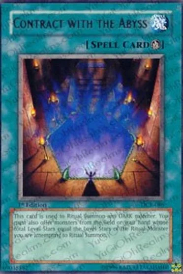 Contract with the Abyss [1st Edition] DCR-086