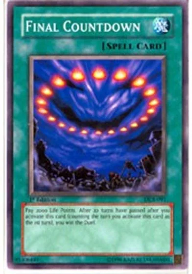 Final Countdown [1st Edition] DCR-091