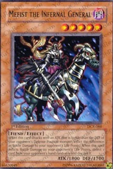 Mefist the Infernal General [1st Edition] DCR-066