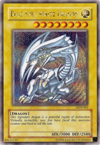 Blue-Eyes White Dragon DDS-001