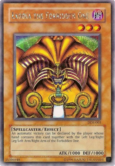 Exodia the Forbidden One DDS-003