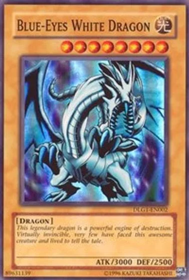 Blue-Eyes White Dragon DLG1-EN002