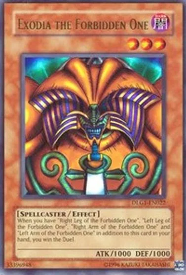 Exodia the Forbidden One DLG1-EN022