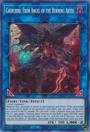 Cherubini, Ebon Angel of the Burning Abyss [1st Edition] DANE-EN095