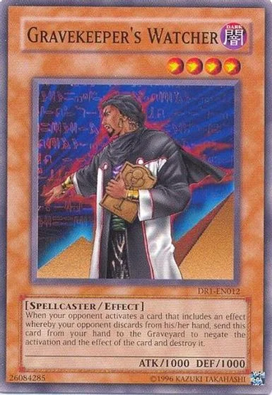 Gravekeeper's Watcher DR1-EN012
