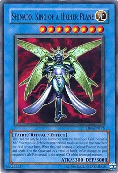 Shinato, King of a Higher Plane DR1-EN178