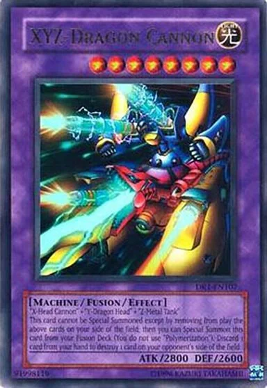 XYZ-Dragon Cannon DR1-EN107
