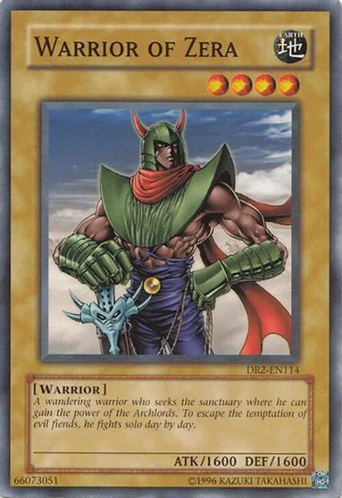 Warrior of Zera DR2-EN114