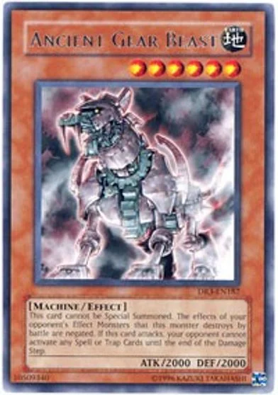 Ancient Gear Beast DR3-EN187