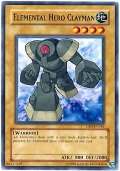 Elemental Hero Clayman DR3-EN183