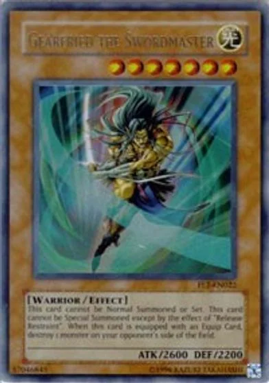 Gearfried the Swordmaster DR3-EN142