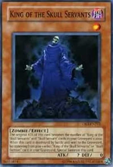 King of the Skull Servants DR3-EN212