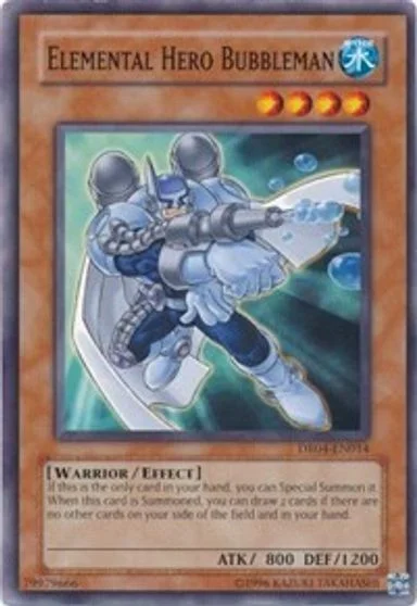 Elemental Hero Bubbleman DR04-EN014