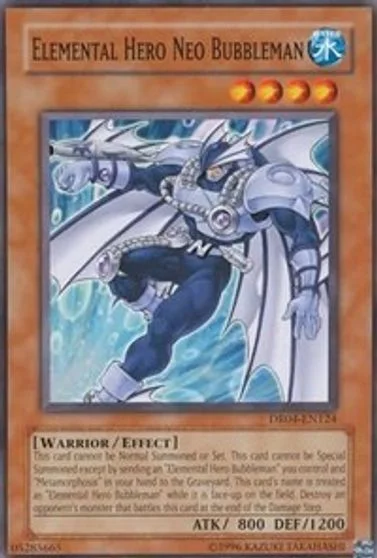 Elemental Hero Neo Bubbleman DR04-EN124