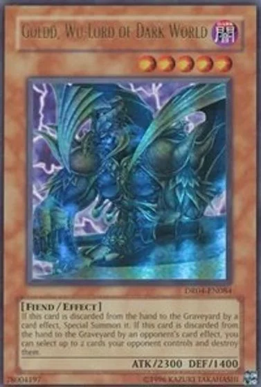 Goldd, Wu-Lord of Dark World DR04-EN084