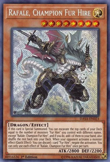 Rafale, Champion Fur Hire [1st Edition] DASA-EN023