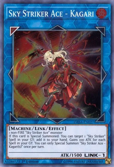 Sky Striker Ace - Kagari [1st Edition] DASA-EN027