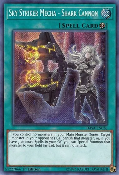 Sky Striker Mecha - Shark Cannon [1st Edition] DASA-EN036