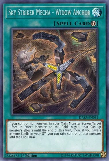 Sky Striker Mecha - Widow Anchor [1st Edition] DASA-EN034