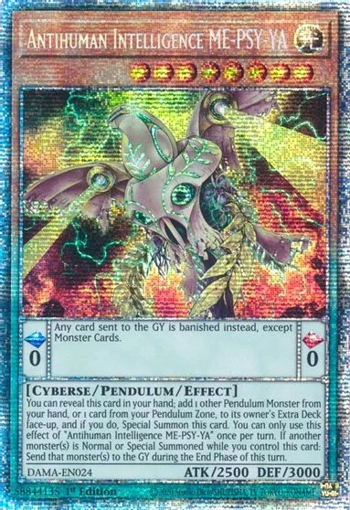 Antihuman Intelligence ME-PSY-YA [Starlight Rare 1st Edition] DAMA-EN024