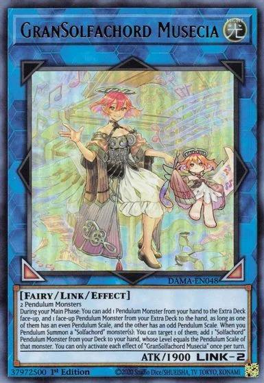 GranSolfachord Musecia [1st Edition] DAMA-EN048
