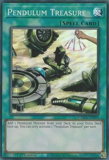 Pendulum Treasure [1st Edition] DAMA-EN068
