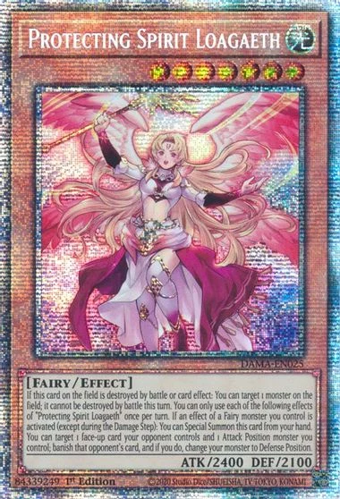 Protecting Spirit Loagaeth [Starlight Rare 1st Edition] DAMA-EN025