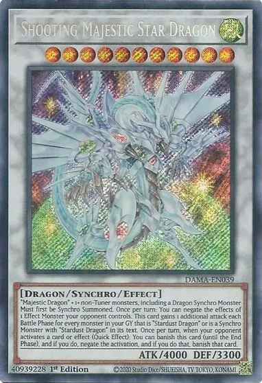 Shooting Majestic Star Dragon [1st Edition] DAMA-EN039