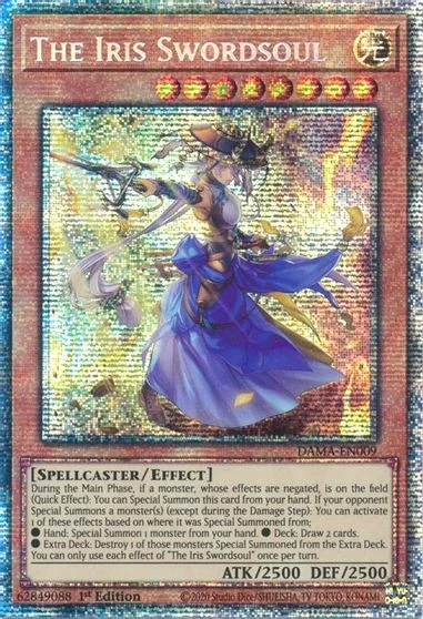 The Iris Swordsoul [Starlight Rare] [1st Edition] DAMA-EN009