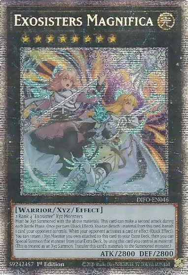 Exosisters Magnifica [Starlight Rare 1st Edition] DIFO-EN046