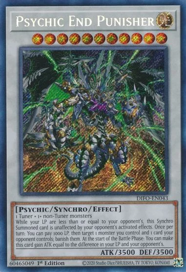 Psychic End Punisher [1st Edition] DIFO-EN043