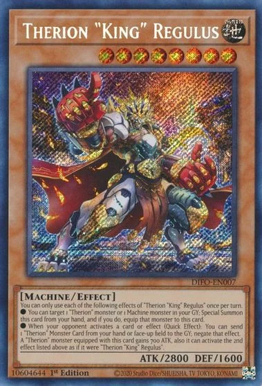 Therion King Regulus [1st Edition] DIFO-EN007
