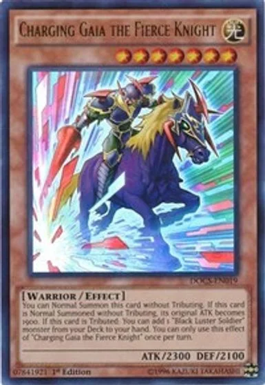 Charging Gaia the Fierce Knight DOCS-EN019