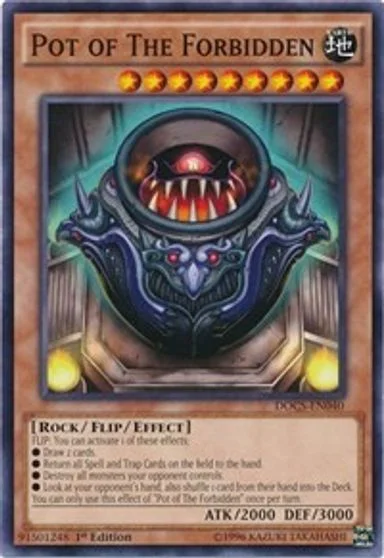 Pot of The Forbidden [1st Edition] DOCS-EN040