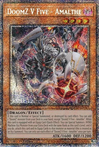 DoomZ V Five - Amalthe [Starlight Rare] DOOD-EN009