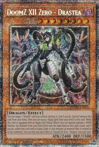 DoomZ XII Zero - Drastea [Starlight Rare] DOOD-EN008