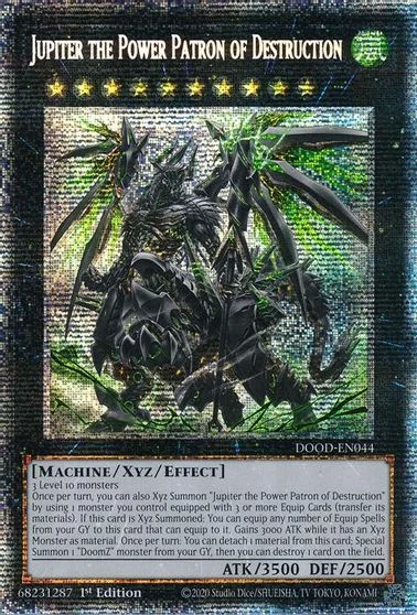 Jupiter the Power Patron of Destruction [Starlight Rare] DOOD-EN044
