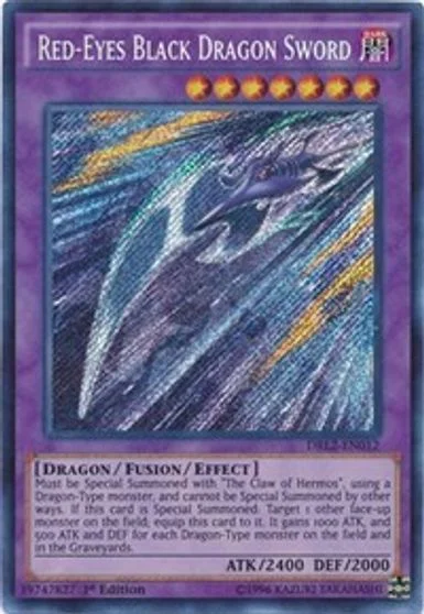 Red-Eyes Black Dragon Sword DRL2-EN012