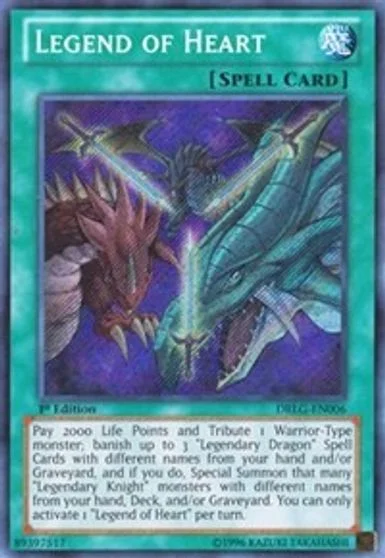 Legend of Heart [1st Edition] DRLG-EN006