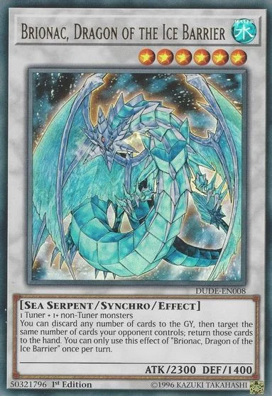 Brionac, Dragon of the Ice Barrier DUDE-EN008