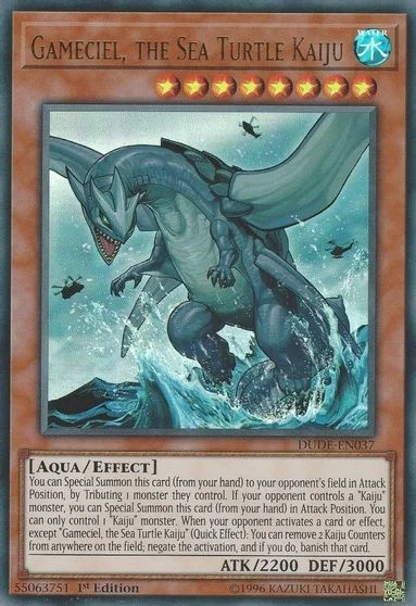 Gameciel, the Sea Turtle Kaiju DUDE-EN037