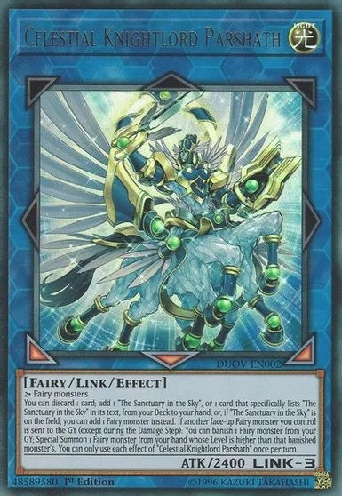 Celestial Knightlord Parshath DUOV-EN002