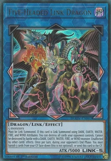 Five-Headed Link Dragon DUOV-EN007
