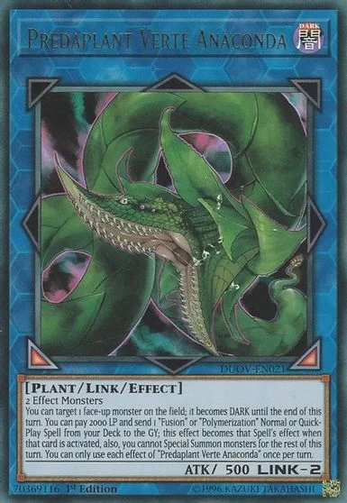 Predaplant Verte Anaconda DUOV-EN021